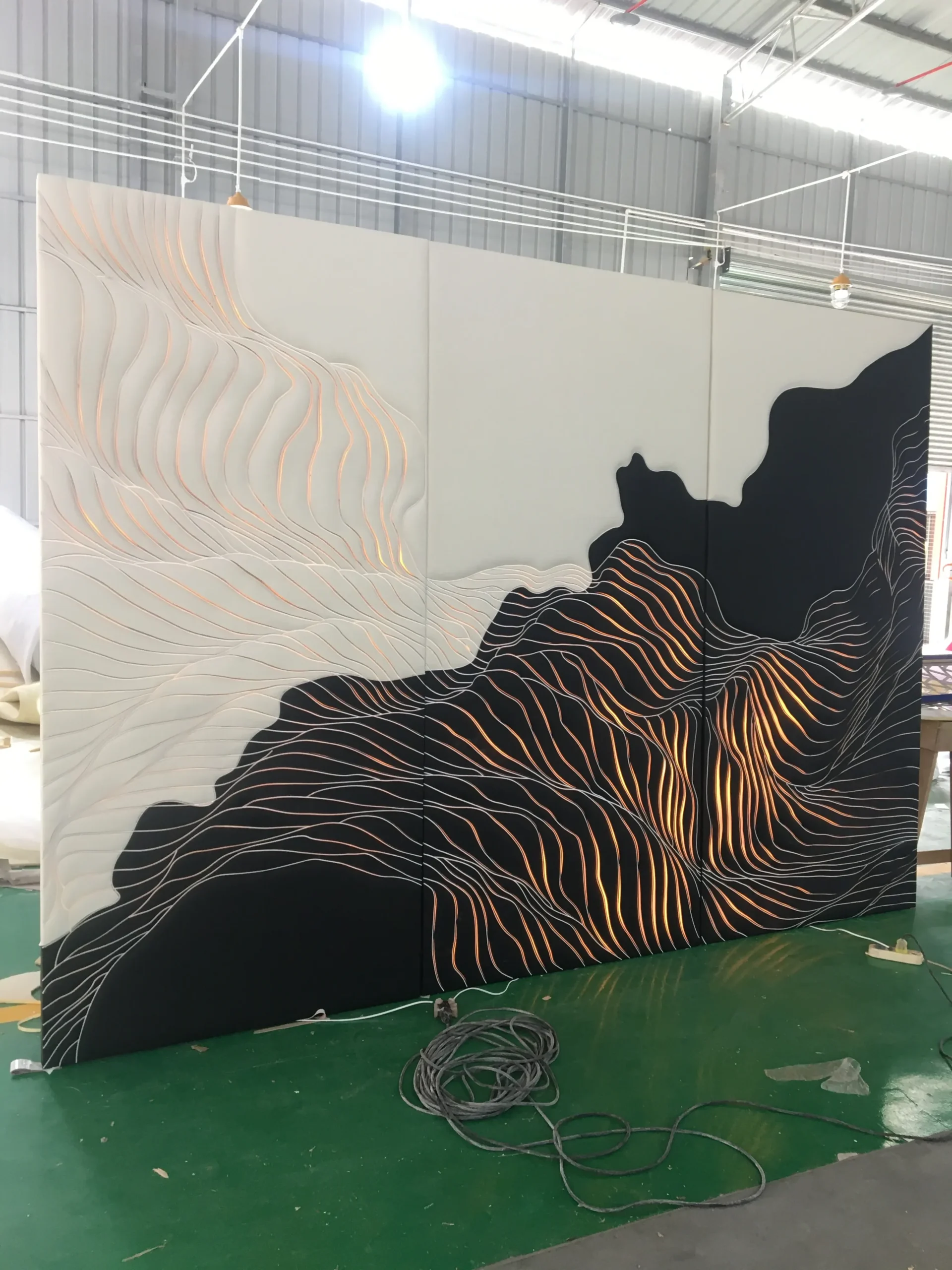 factory-testing-illuminated-leather-wall-panels