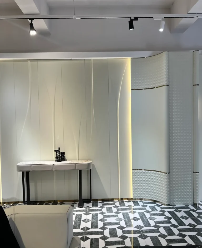 Luxury Quilted Leather Wall Panels