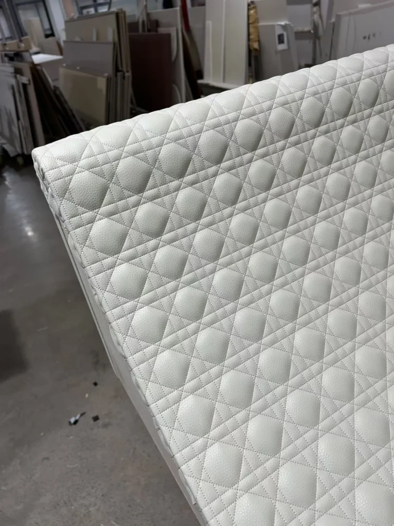 Luxury Quilted Leather Wall Panels