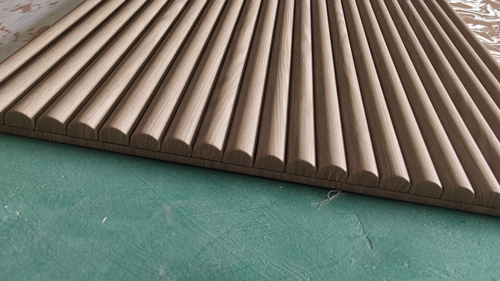 Custom mixed-texture luxury wall panel manufacturing by Saipin Decor